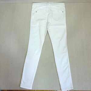 Denim&Co White Skinny Cotton Jeans
